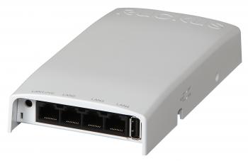 Ruckus 901-H500-US00: ZoneFlex 802.11ac dual-band concurrent 2.4 GHz & 5 GHz, Wired/Wireless Wall Switch, BeamFlex+, 1 10/100/1000 & 4 10/100 Ethernet Access Ports, POE in, PoE out (one port), USB port.  Does not include DC power supply. for ZoneFlex Indoor Wi-Fi Access Points