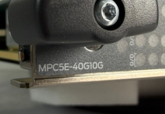 Close-up image of a Juniper_MPC5E-40G10G by Terabit Systems