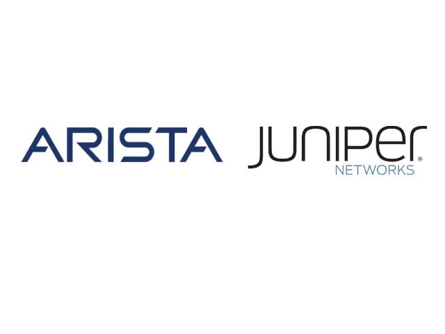 Arista and Juniper Networks 100g switches