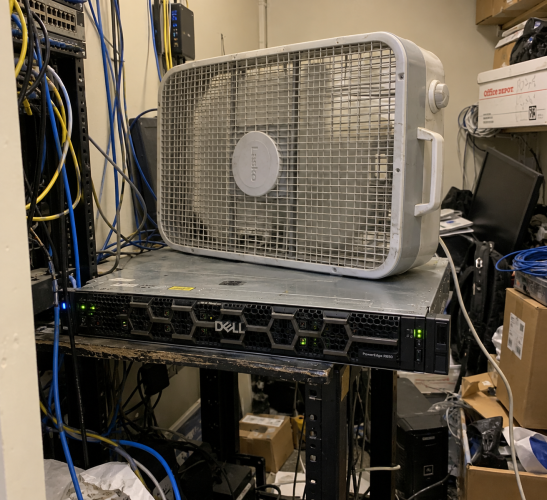 When the cooling budget and the hardware refresh budget both get denied.