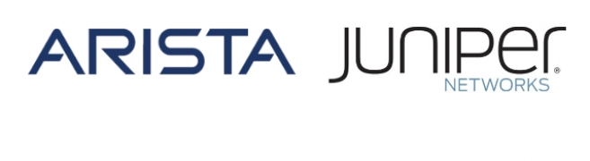 Arista and Juniper logos