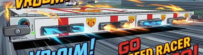 Juniper MPC7E-MRATE Speed Cartoon